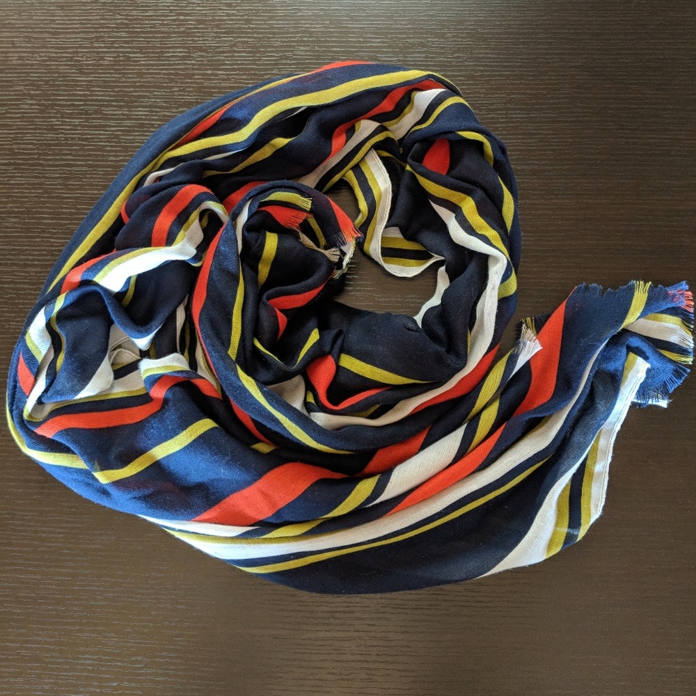 Multicolor Striped Scarf